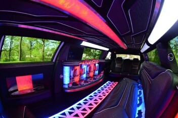 Cedar Rapids Limousine Inside