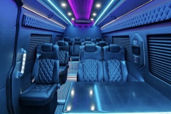 Cedar Rapids Sprinter Bus Interior