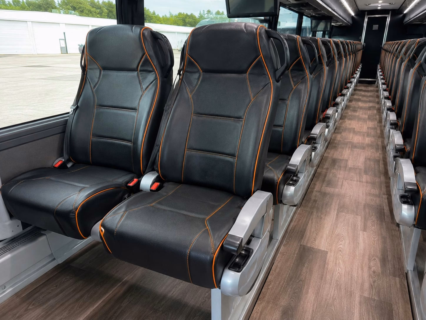 corporate sporting event shuttles and group fan travel in cedar rapids