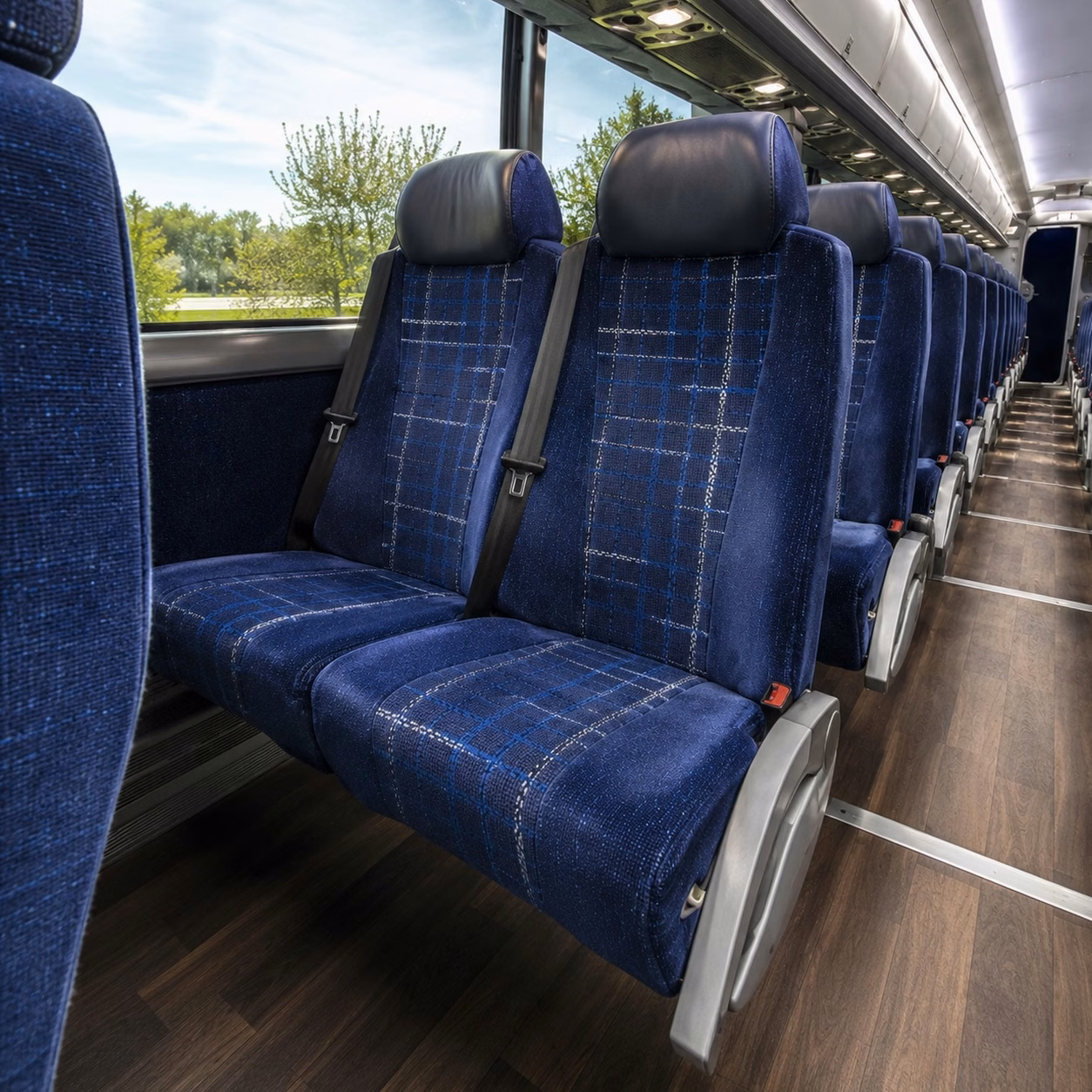 how trip distance and duration affect charter bus rental rates in cedar rapids