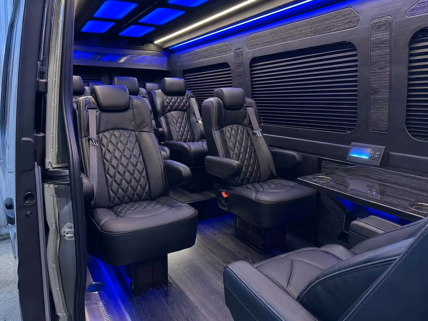 sprinter van transportation for groups and events across cedar rapids