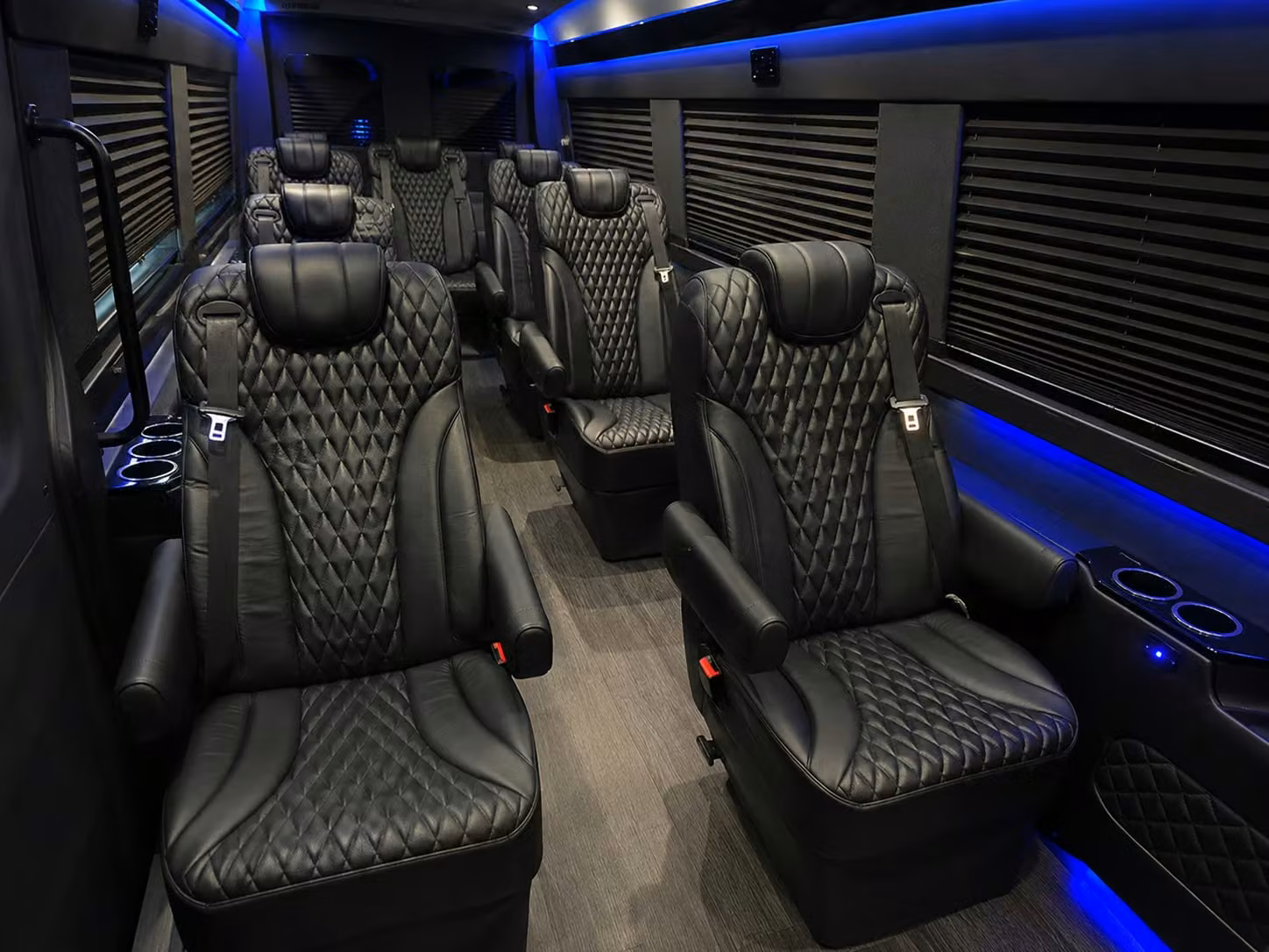 sprinter van with driver interior