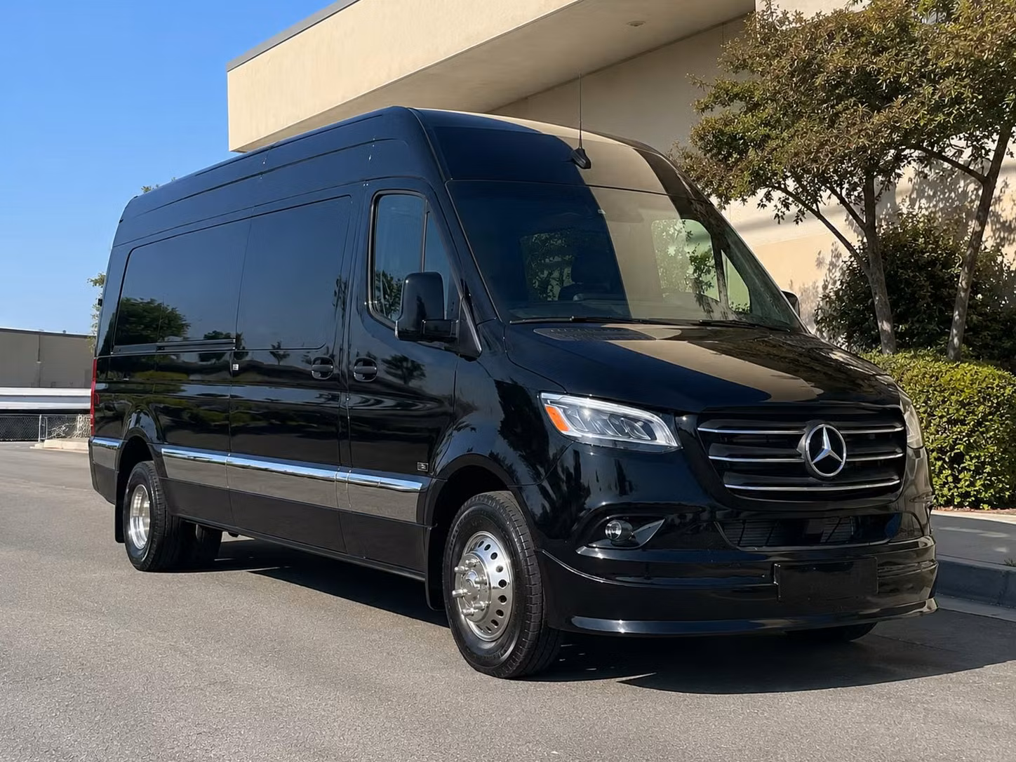 sprinter van with driver